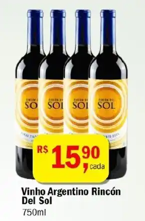 Ultrabox Vinho Argentino Rincon Del Sol 700ml oferta