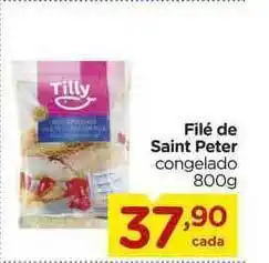 Carrefour Filé De Saint Peter Congelado 800g oferta