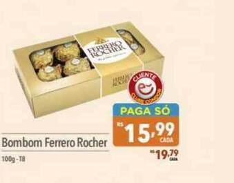 Supermercados Condor Bombom Ferrero Rocher 100g oferta