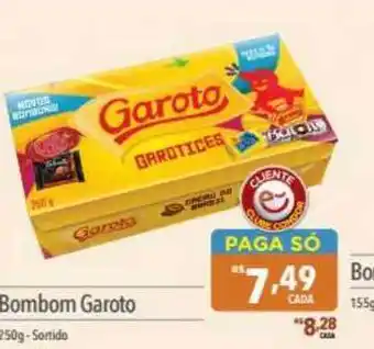 Supermercados Condor Bombom Garoto Sortido 250g oferta