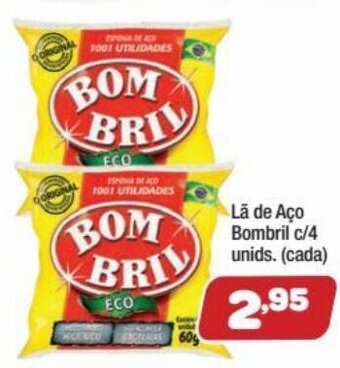 Costazul Supermercados La de Aco Bombril c/ 4 unids oferta