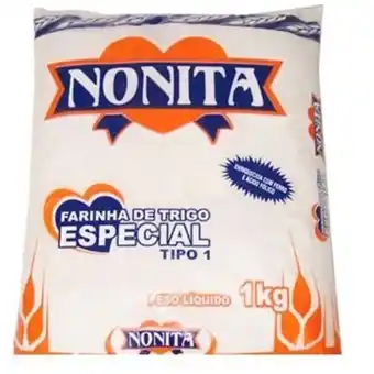 Farinha de trigo nonita 1kg