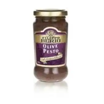 Molho pesto filippo berio oliva 190g