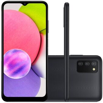 Gazin Smartphone samsung galaxy a03s 6.5" octa-core 64 gb 4 gb ram câmera tripla oferta