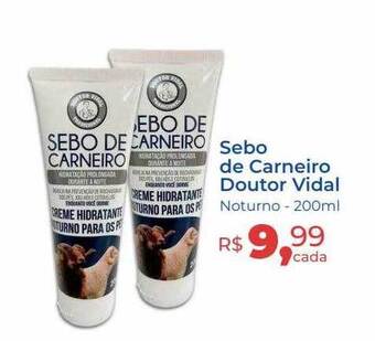 Sebo de carneiro doutor vidal