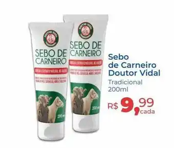 Sebo de carneiro doutor vidal
