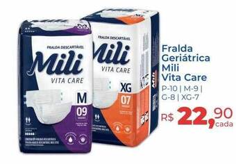 Hiper Farma Fralda geriátrica mili vita care oferta