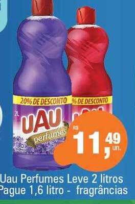 Supermercados Alvorada Uau perfumes - fragrâncias oferta