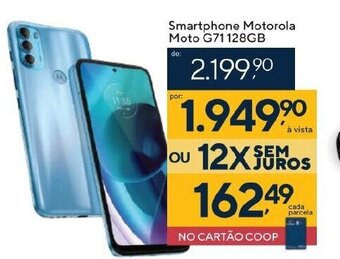 Coop Smartphone Motorola Moto G71 128GB oferta