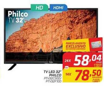GBarbosa Tv Led 32 oferta