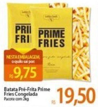 Atacadão Batata Pre Frita Prime Fries Cong. 2kg oferta