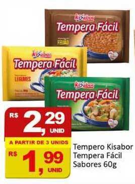 Rede Krill Tempero Kisabor Tempera Fácil 60g oferta
