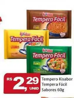 Tempero Kisabor Tempera Fácil 60g