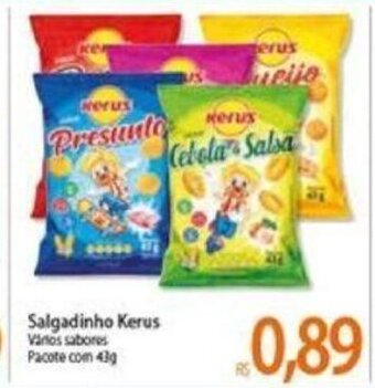 Atacadão Salgadinho Kerus 43g oferta