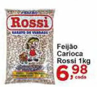 Rossi Supermercado Feijao Carioca Rossi 1kg oferta