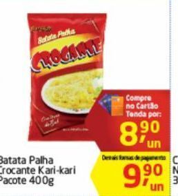 Tenda Atacado Batata palha crocante kari-kari oferta