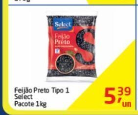 Tenda Atacado Feijão preto tipo 1 select oferta