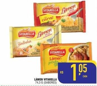Mercantil Rodrigues Lámen vitarella 74,3 g (sabores) oferta