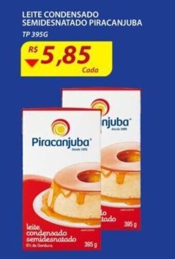 Assaí Atacadista Leite Condensado Semidesnatado Pirancanjuba TP 395g oferta