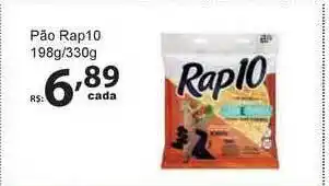 Super Luna Pão Rap10 198g/330g oferta