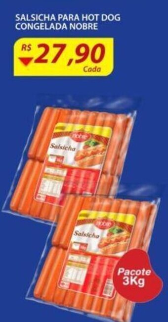 Assaí Atacadista Salsicha Para Hot Dog Congelada Nobre 3kg oferta