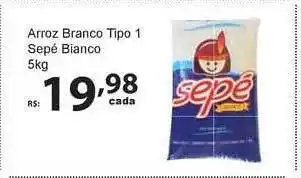 Super Luna Arroz Branco Tipo 1 Sepé Bianco 5kg oferta