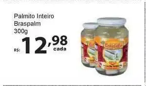 Palmito Inteiro Braspalm 300g