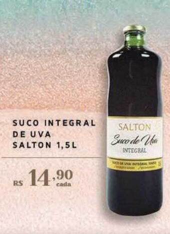 Suco integral de uva salton