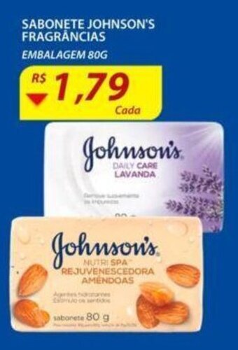 Assaí Atacadista Sabonete Johnson's Fragrancias 80g oferta