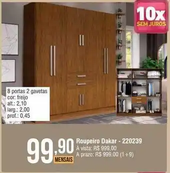Roupeiro dakar - 220239