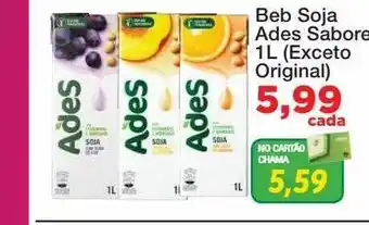 Beb soja ades sabores