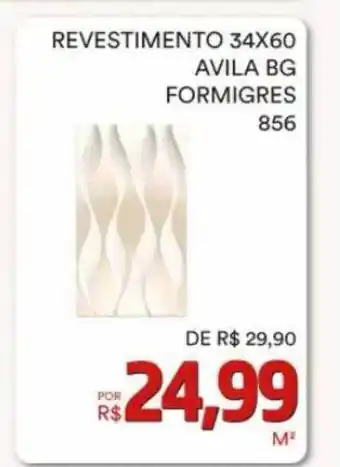 Conibase Revestimento 34x60 avila bg formigres oferta