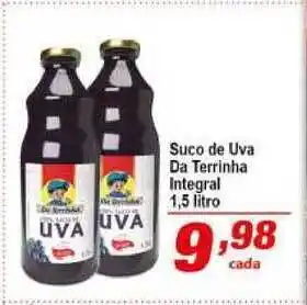 Ricoy Supermercados Suco De Uva Da Terrinha Integral 1.5L oferta