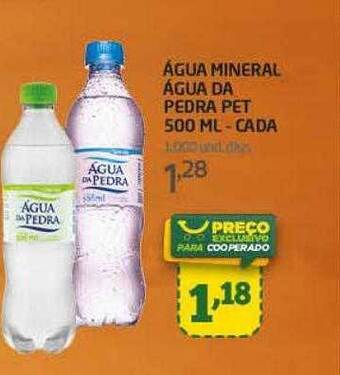 Cooper Água mineral água da pedra oferta