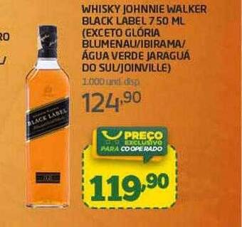 Cooper Whisky johnnie walker black label oferta