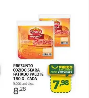 Cooper Presunto cozido seara fatiado oferta