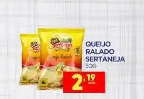 Queijo Ralado Sertaneja 50g