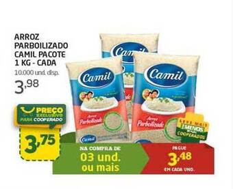 Cooper Arroz parboilizado camil oferta