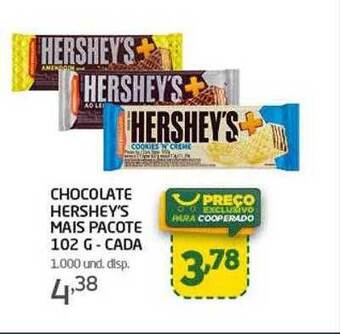 Cooper Chocolate hershey's mais oferta