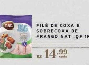 Empório Bahamas Filé de coxa e sobrecoxa de frango nat iqf oferta