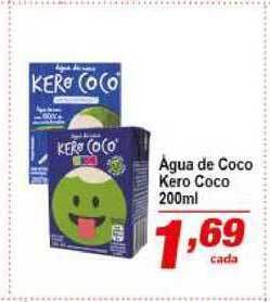 Ricoy Supermercados água De Coco Kero Coco 200ml oferta