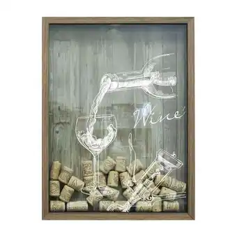 Pão de Açúcar Quadro porta rolhas wine natural oferta