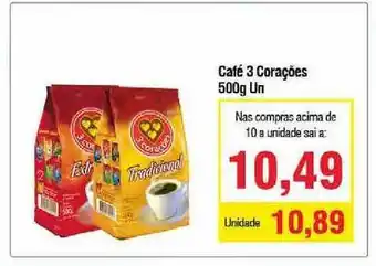 Spani Atacadista Café 3 Corações 500g un oferta