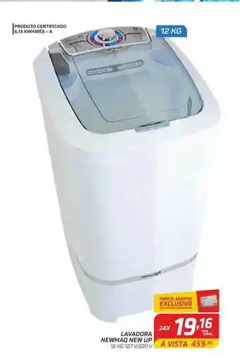 Lavadora Newmaq New Up 12kg