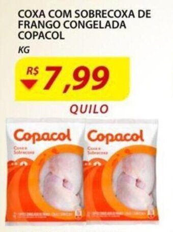 Assaí Atacadista Coxa com Sobrecoxa de Frango Congelada Copacol 1kg oferta