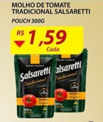 Assaí Atacadista Molho de tomate tradicional Salsaretti 300g oferta