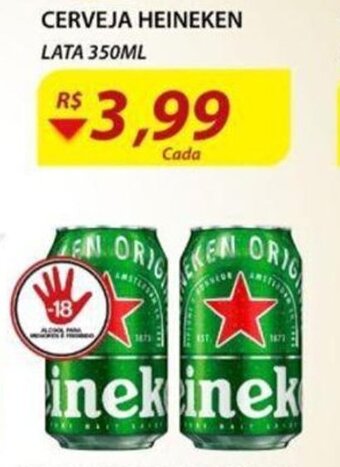 Assaí Atacadista Cerveja Heineken lata 350ml oferta