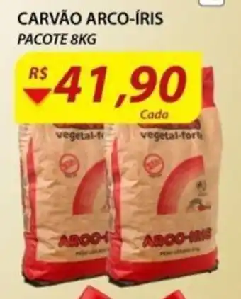 Carvao Arco-Iris pacote 8kg
