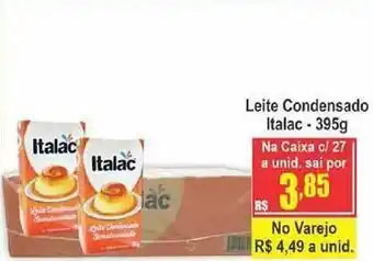 Serrano Supermercado Leite Condensado Italac 395g oferta