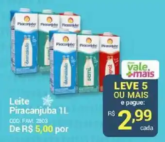 Leite Piracanjuba 1L